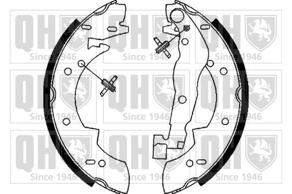 QUINTON HAZELL Piduriklotside komplekt BS845